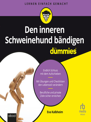 cover image of Den inneren Schweinehund bändigen für Dummies